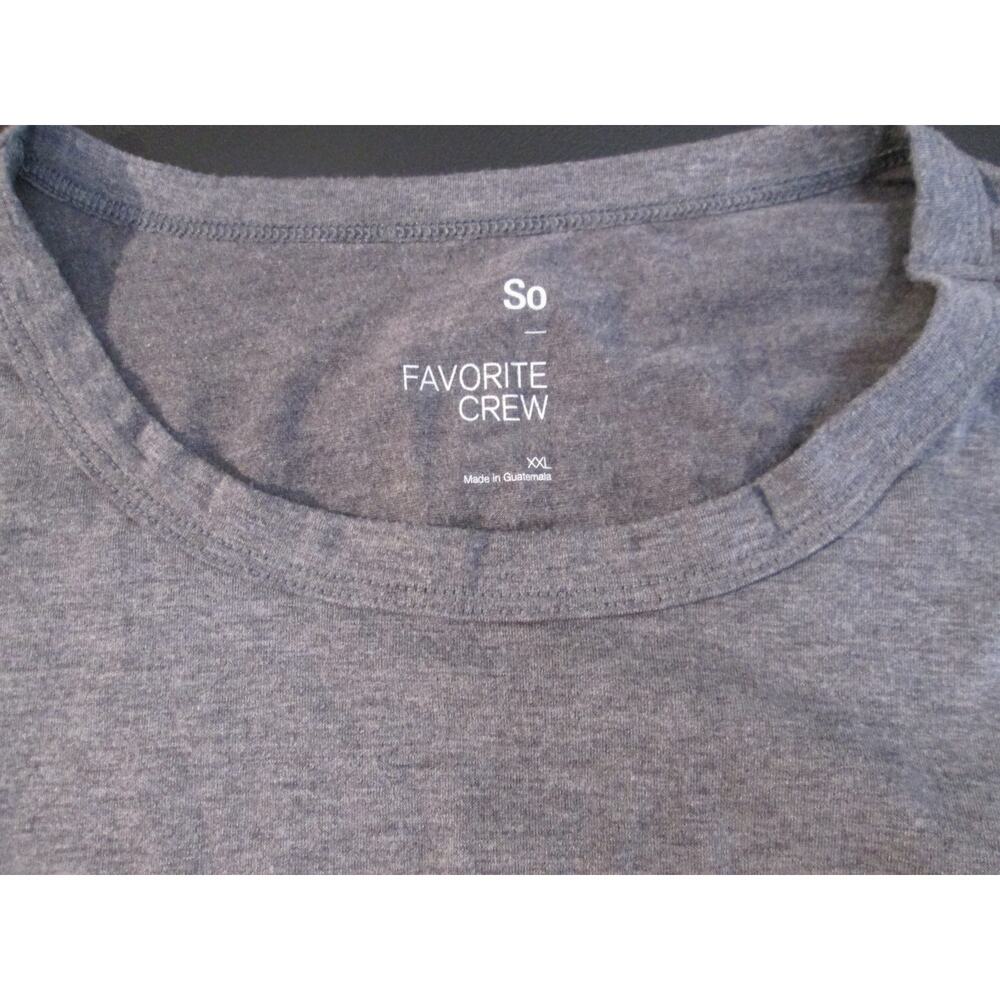 Ladies SZ XXL S/S by SO gray  EUC